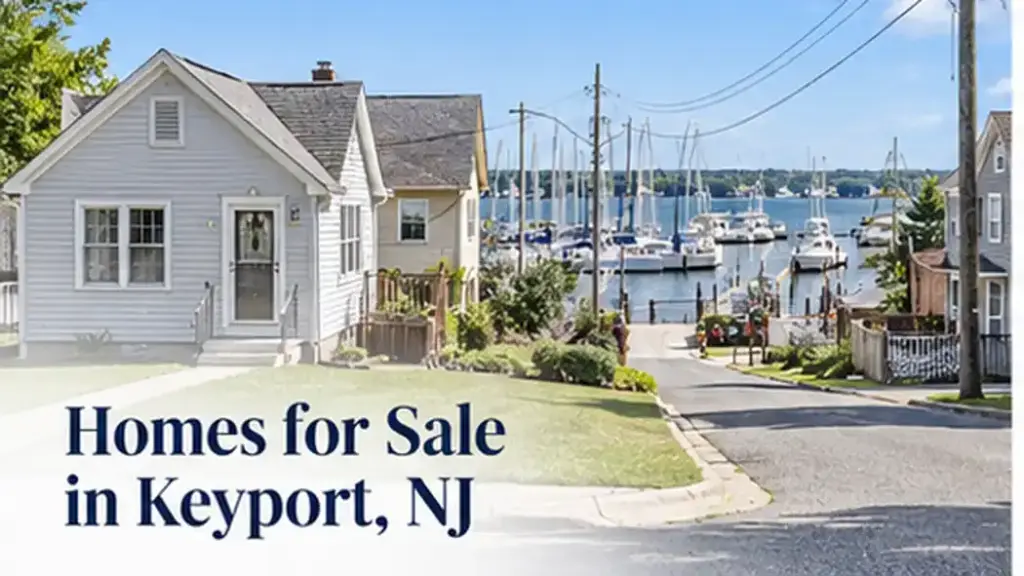 Home near the marina in Keyport NJ