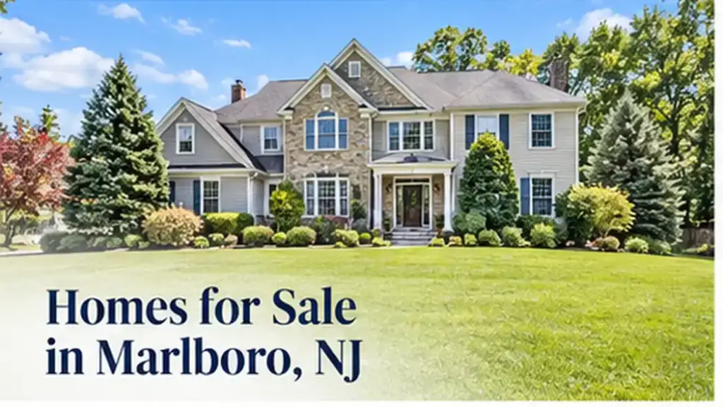 Large newer-construction colonial home in Marlboro NJ