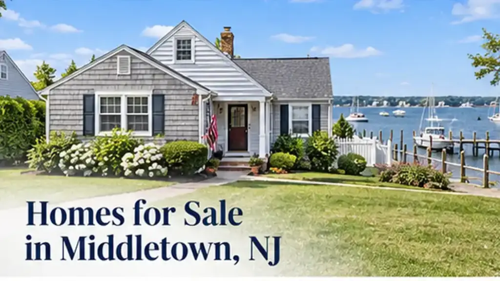 Bayshore cape home with water view in Middletown NJ
