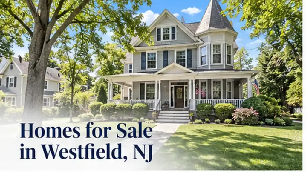 Victorian home with wraparound porch in Westfield NJ